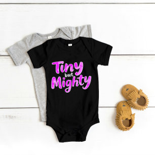 "Tiny maar Mighty" Schattige Brave Romper
