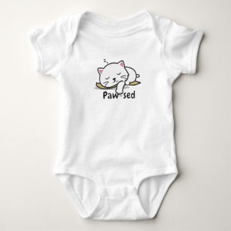 Tiny Maar Paw-sed Baby Bodysuit