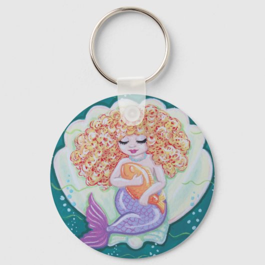 Tiny Mermaid Sleutelhanger (Voorkant)