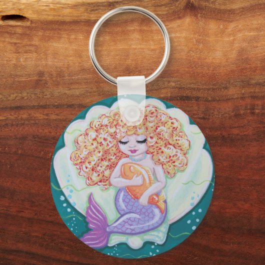 Tiny Mermaid Sleutelhanger (Voorkant)