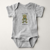 Tiny Mirakel Fancy Beer Baby Bodysuit (Voorkant)