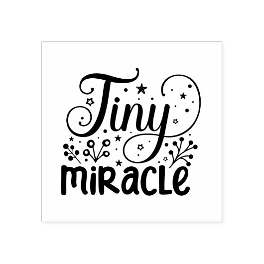 Tiny Mirakel Rubberstempel (Afrduk)