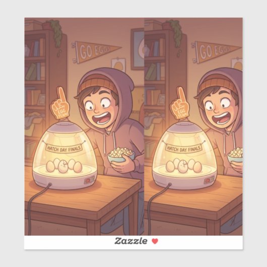 Tiny Moment, Big Cheer Sticker (Vel)