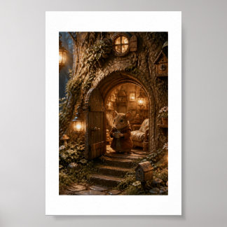 Tiny Muis Cottage Poster