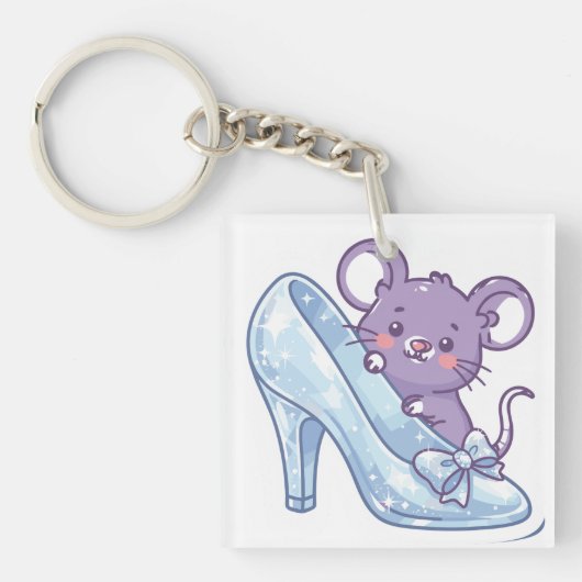 Tiny Muis Cottage Sleutelhanger (voorkant)