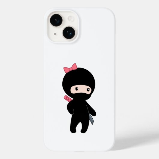 Tiny Ninja Girl Case-Mate iPhone Case (Achterkant)