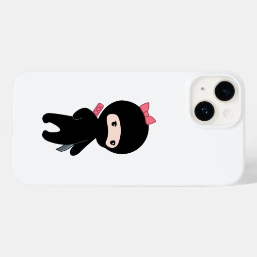 Tiny Ninja Girl Case-Mate iPhone Case (Achterkant (horizontaal))