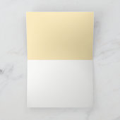 Tiny Ninja gooien ster citaat geel blanco Kaart (Binnen)