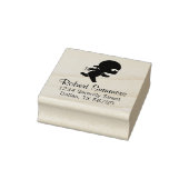 Tiny Ninja Running Address Rubberstempel (Stempel)