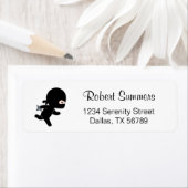 Tiny Ninja Running Etiket (Insitu)