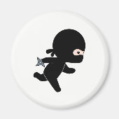 Tiny Ninja Running Magneet (Voorkant)
