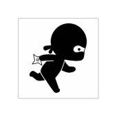 Tiny Ninja Running Rubberstempel (Afrduk)