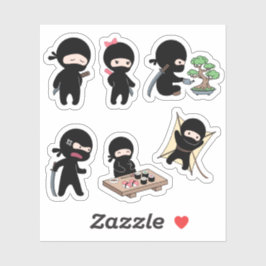 Tiny Ninja Set 2 Sticker