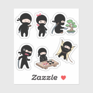 Tiny Ninja Set 2 Sticker