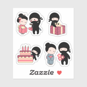 Tiny Ninja Set 5 Sticker