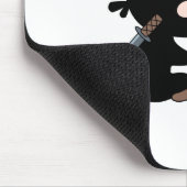 Tiny Ninja Watering Bonsai Tree Muismat (Hoek)