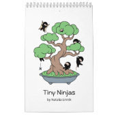 Tiny Ninjas Plain White Kalender (Hoes)