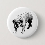 Tiny Noel Badge Ronde Button 5,7 Cm (Voorkant)