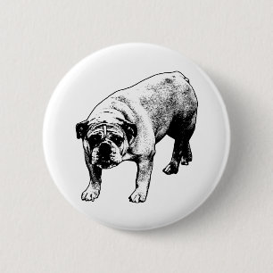 Tiny Noel Badge Ronde Button 5,7 Cm