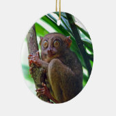 Tiny Philippine tarsier Keramisch Ornament (Rechts)