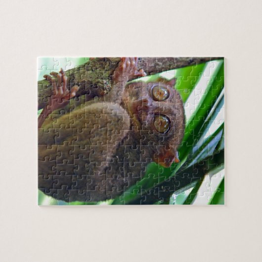 Tiny Philippine tarsier Legpuzzel (Horizontaal)