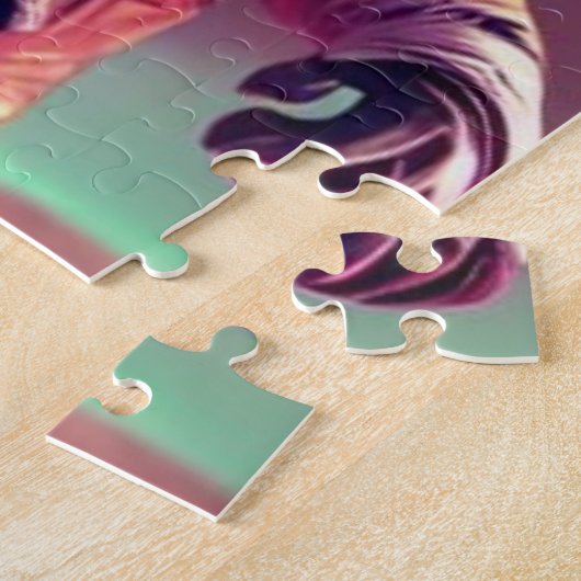 Tiny Pink Alien Legpuzzel (Zijkant)