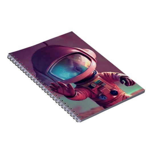 Tiny Pink Alien Notitieboek (Rechterzijde)