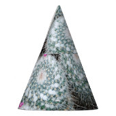 Tiny Pink Flowers Cactus Planten Feesthoedjes (Links)