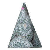 Tiny Pink Flowers Cactus Planten Feesthoedjes (Rechts)