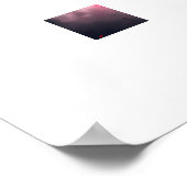 Tiny Pink Heart Poster (Hoek)