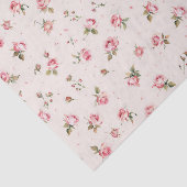 Tiny Pink Roses Pattern Tissuepapier (Detail)