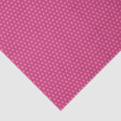 Tiny Polka Dots - Bright Pink Tissue Paper Tissuepapier (Detail)