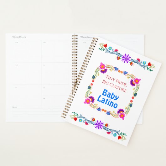 Tiny Pride, Big Culture – Trots om Latino-Baby te  Planner (Display)