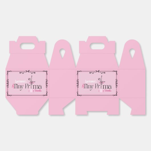 Tiny Prima Treats Favour Box Bedankdoosjes (Ongevouwen)