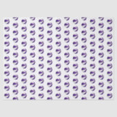 tiny purple white basketballs pattern tissuepapier (Voorkant)