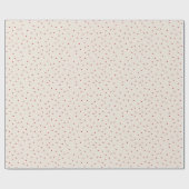 Tiny Red Hearts voor uw Valentijn Cadeaupapier (Vlak)