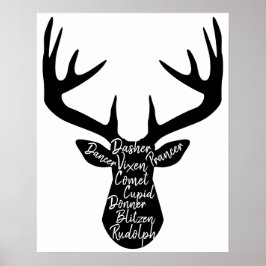 Tiny Reindekerst Poster
