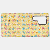 Tiny Ribbons Colorful Patchwork Phone Case Samsung Galaxy Hoesje (Achterkant horizontaal)