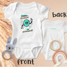 Tiny Roar, grote persoonlijkheid Baby Bodysuit