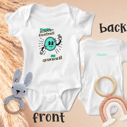 Tiny Roar, grote persoonlijkheid Baby Bodysuit