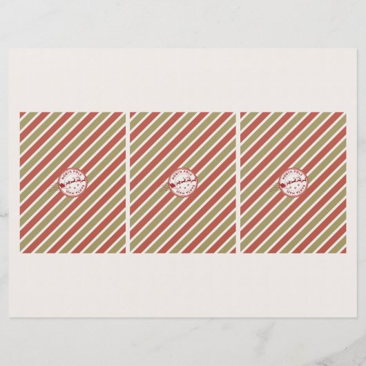 Tiny Santa and Elf Letters DIY (Achterkant)