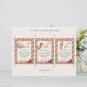 Tiny Santa and Elf Letters DIY (Staand voorkant)