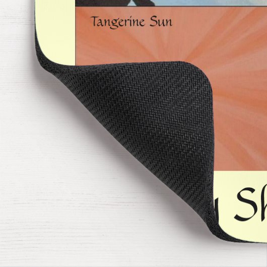 Tiny Shadows Cat Mousepad - YELLOW Muismat (Hoek)