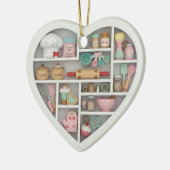 Tiny Shelves: Baker Edition graphic print Baking Keramisch Ornament (Links)