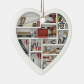 Tiny Shelves: DIY Tools - 2D print Tool Shelf Keramisch Ornament (Rechts)