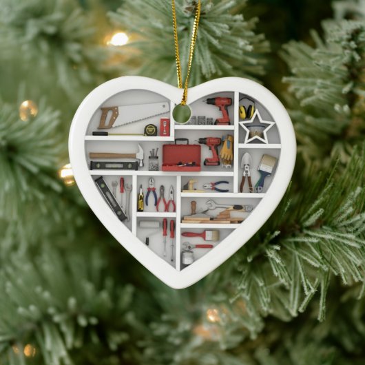 Tiny Shelves: DIY Tools - 2D print Tool Shelf Keramisch Ornament (Boom)