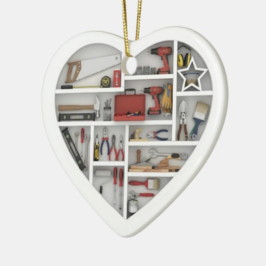 Tiny Shelves: DIY Tools - 2D print Tool Shelf Keramisch Ornament (Links)