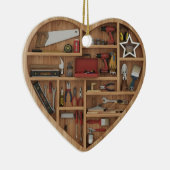 Tiny Shelves: DIY Tools - 2D print Tool Shelf Keramisch Ornament (Rechts)