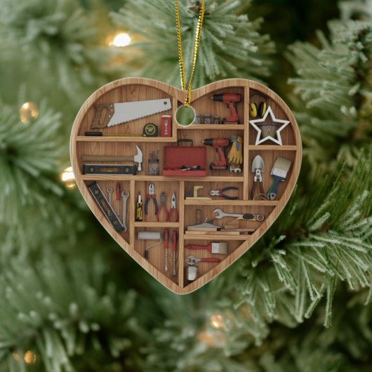 Tiny Shelves: DIY Tools - 2D print Tool Shelf Keramisch Ornament (Boom)