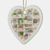 Tiny Shelves Succulent Plant Edition graphic print Keramisch Ornament (Links)